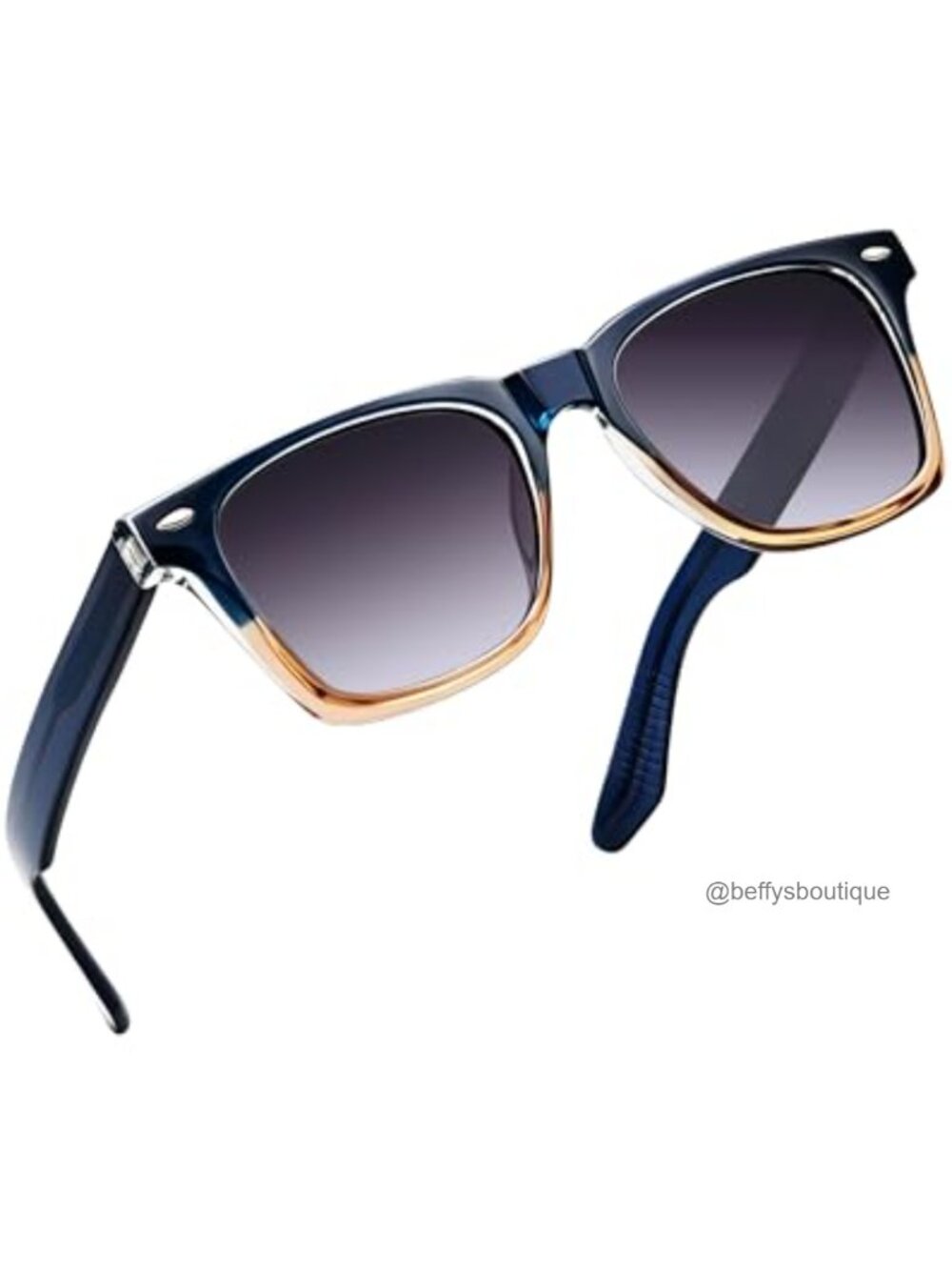 Retro Square Polarized Sunglasses UV400 Acetate Temples TR90 Frame Unisex